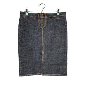 Heart Moon Star Demin Skirt‎ Size 10